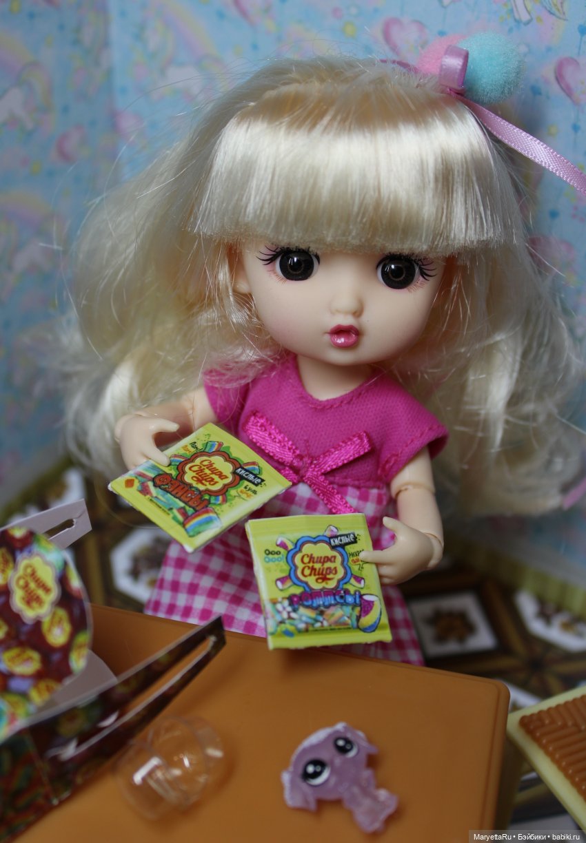 Кукольный сладкий подарок «Чупа-чупс» (фото 9)