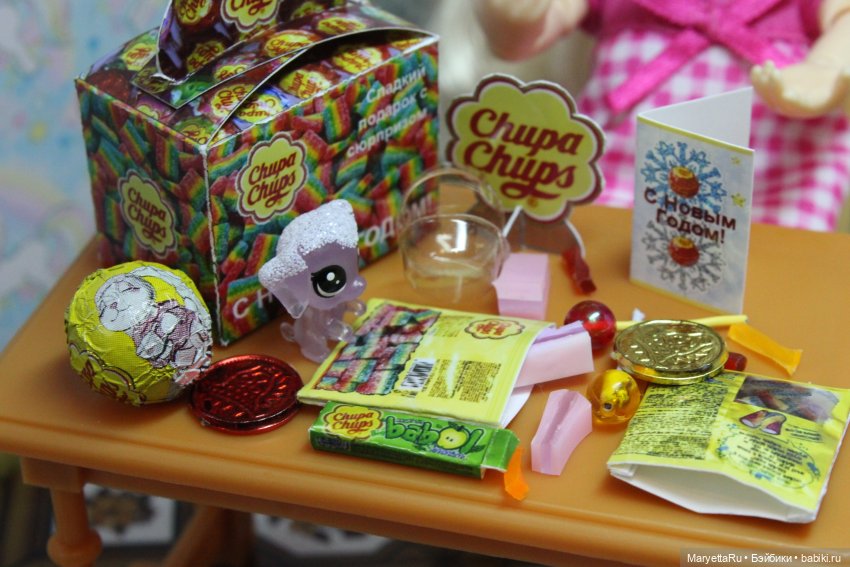 Кукольный сладкий подарок «Чупа-чупс»