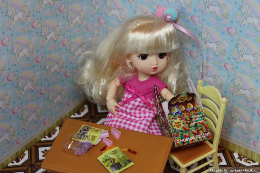 Кукольный сладкий подарок «Чупа-чупс»