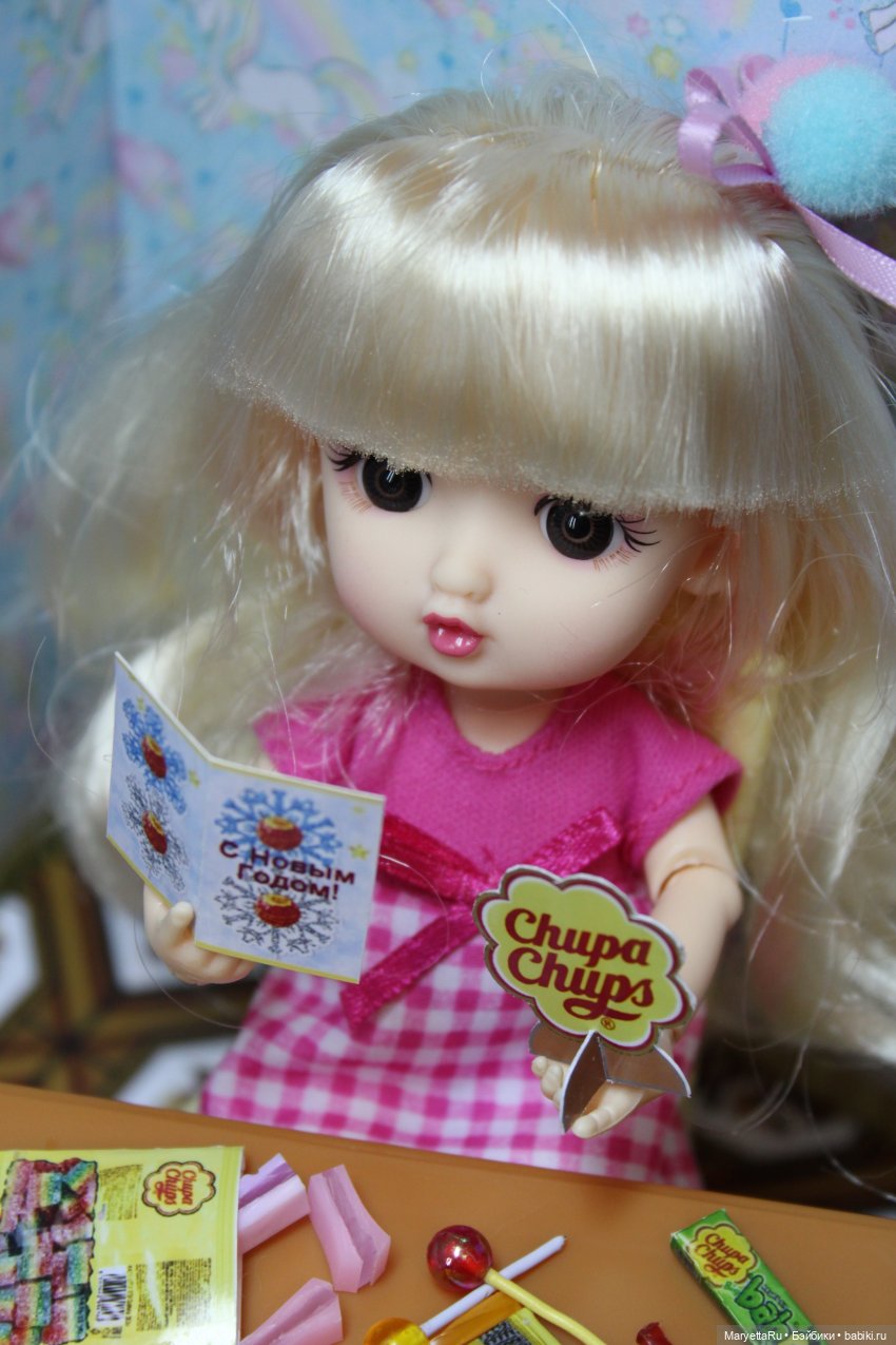 Кукольный сладкий подарок «Чупа-чупс»
