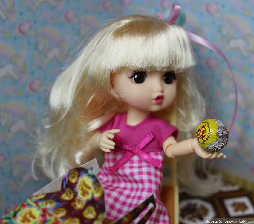 Кукольный сладкий подарок «Чупа-чупс» (фото 6)