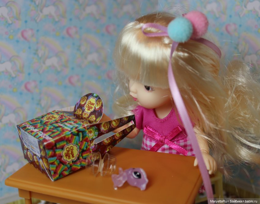 Кукольный сладкий подарок «Чупа-чупс» (фото 8)