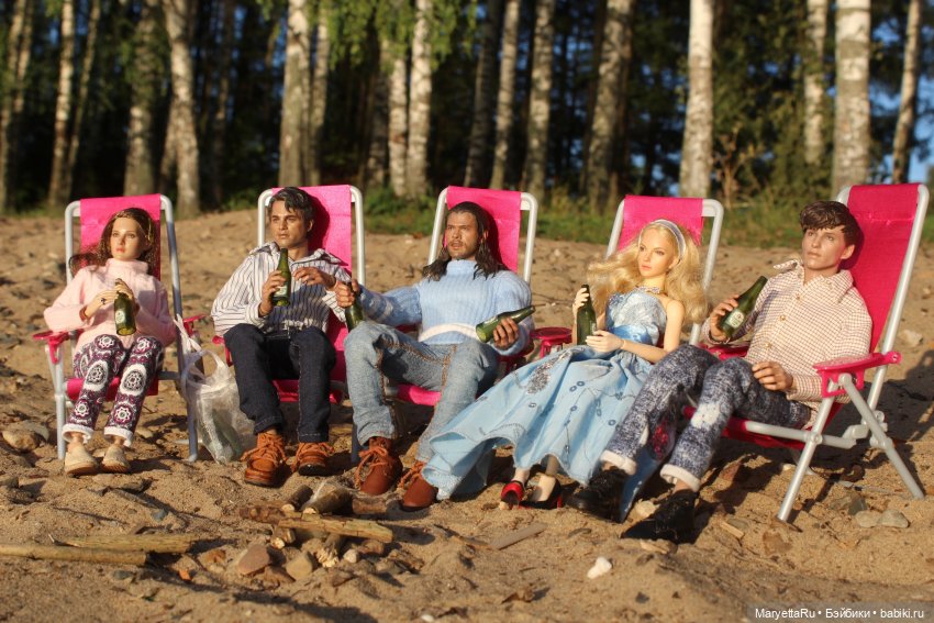 Куколки и закат — Кукольные фотоистории и сериалы: комиксы