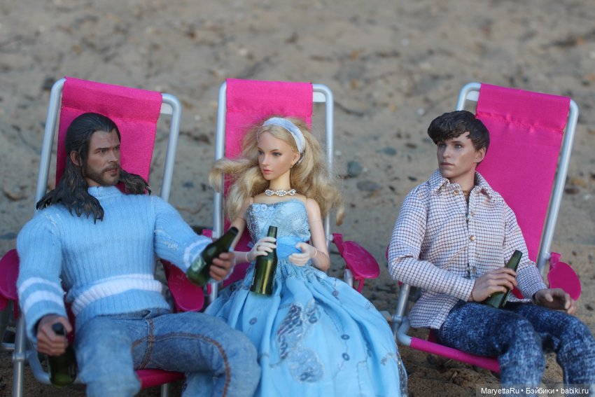 Куколки и закат — Кукольные фотоистории и сериалы: комиксы