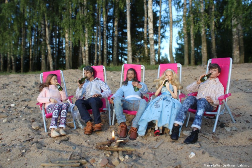 Куколки и закат — Кукольные фотоистории и сериалы: комиксы