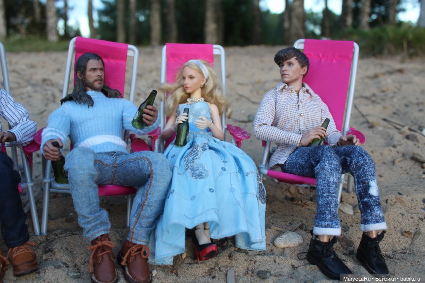 Куколки и закат — Кукольные фотоистории и сериалы: комиксы