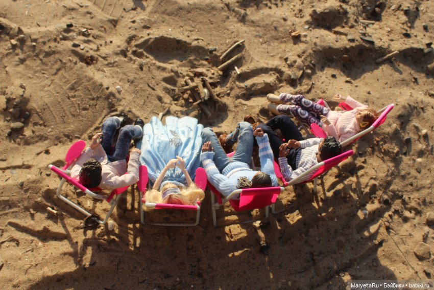 Куколки и закат — Кукольные фотоистории и сериалы: комиксы