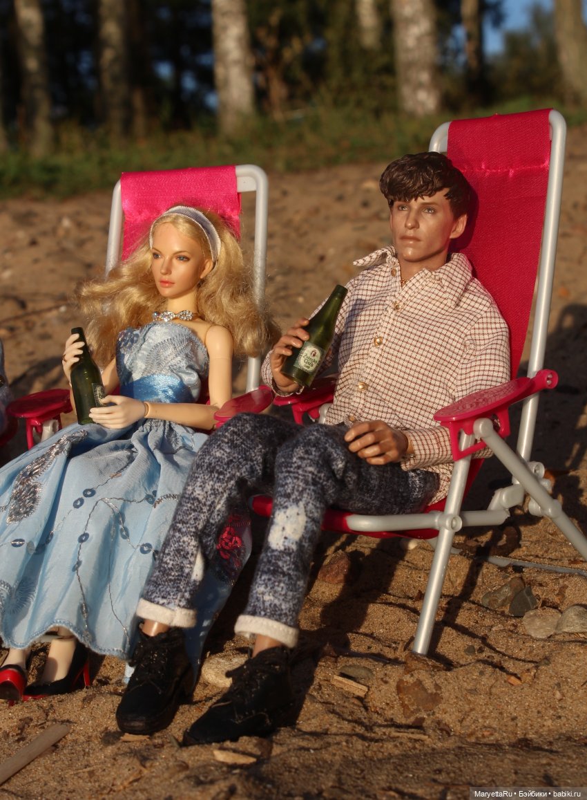 Куколки и закат — Кукольные фотоистории и сериалы: комиксы