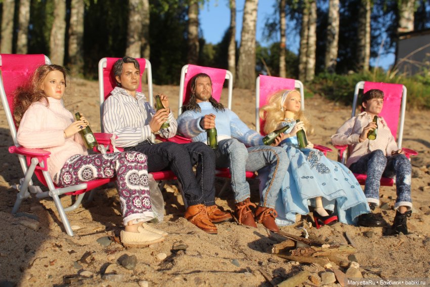 Куколки и закат — Кукольные фотоистории и сериалы: комиксы