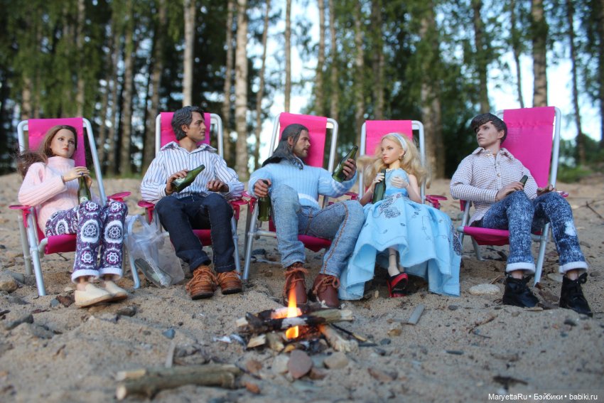 Куколки и закат — Кукольные фотоистории и сериалы: комиксы