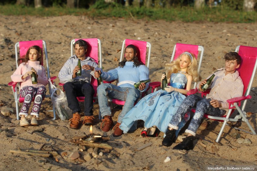 Куколки и закат — Кукольные фотоистории и сериалы: комиксы