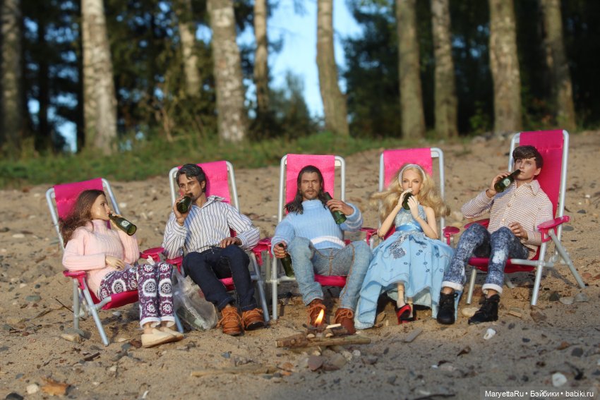 Куколки и закат — Кукольные фотоистории и сериалы: комиксы