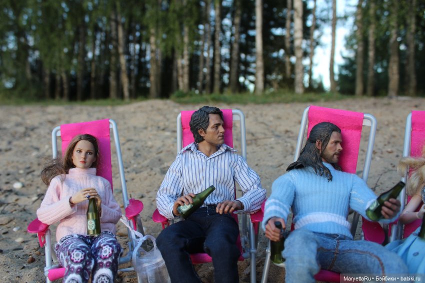 Куколки и закат — Кукольные фотоистории и сериалы: комиксы