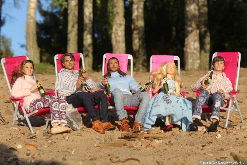 Куколки и закат — Кукольные фотоистории и сериалы: комиксы