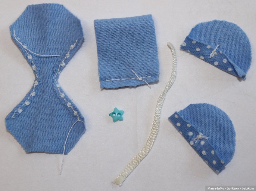 Шьём песочник, шапочку, носки для малышки зуру (фото 4)