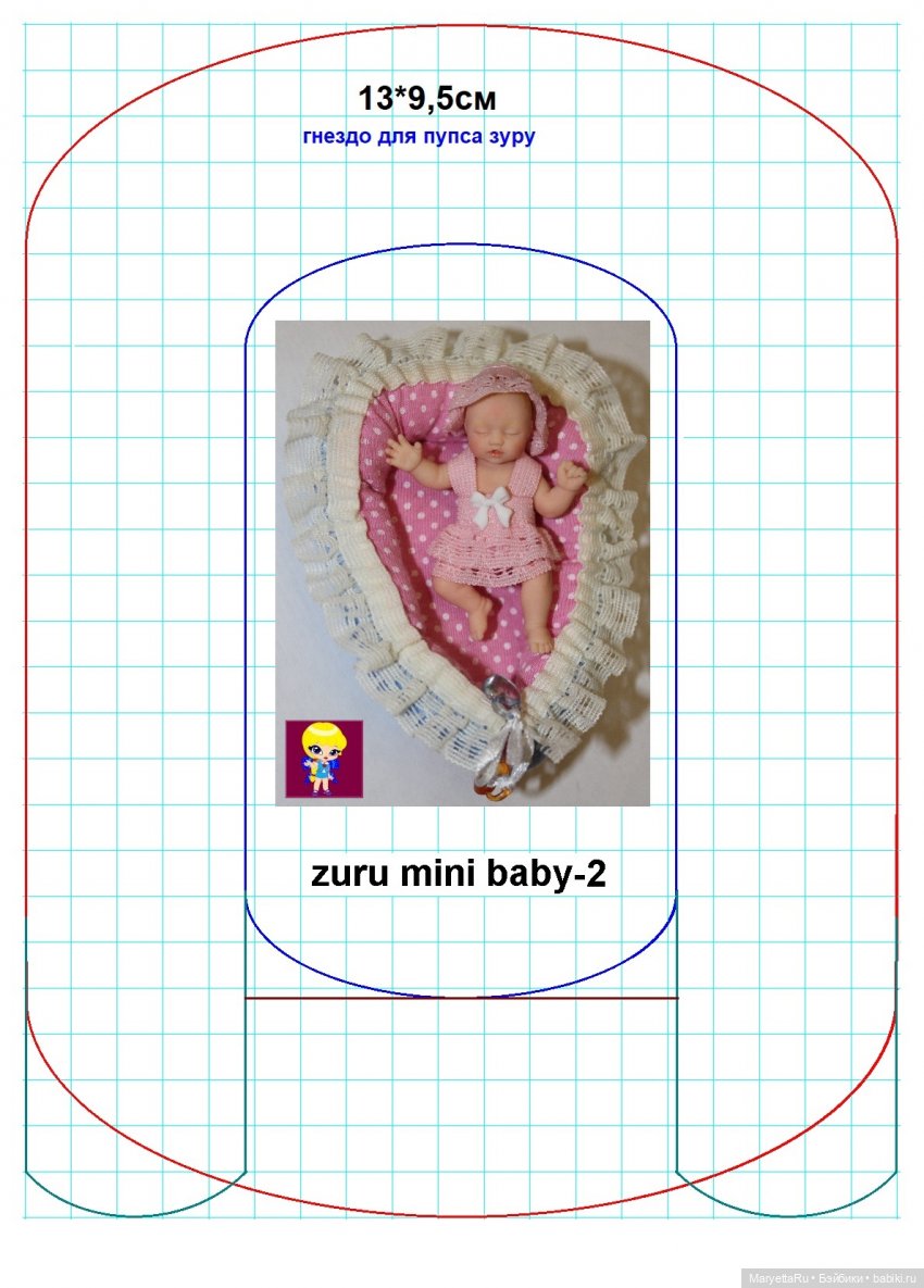 Шьём лежанку-гнездо для малышки зуру | Бэйбики Шьём лежанку-гнездо для малышки зуру (фото 2)