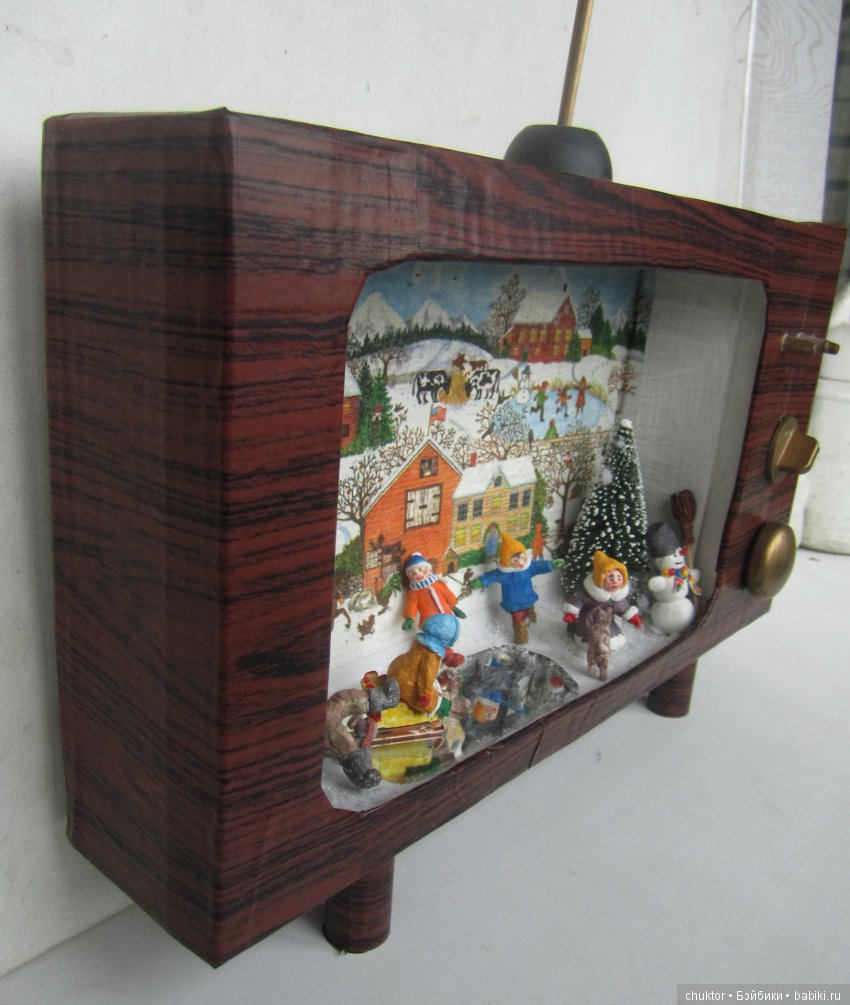 Кто в телевизоре живет — Румбоксы и кукольные интерьеры: фото (фото 2)