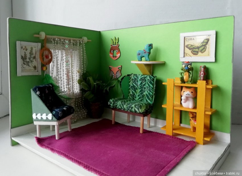 Зависимость — Румбоксы и кукольные интерьеры: фото (фото 10)