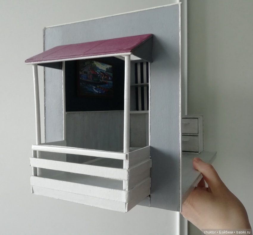 Комната с видом — Румбоксы и кукольные интерьеры: фото