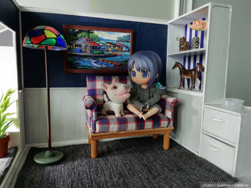 Комната с видом — Румбоксы и кукольные интерьеры: фото