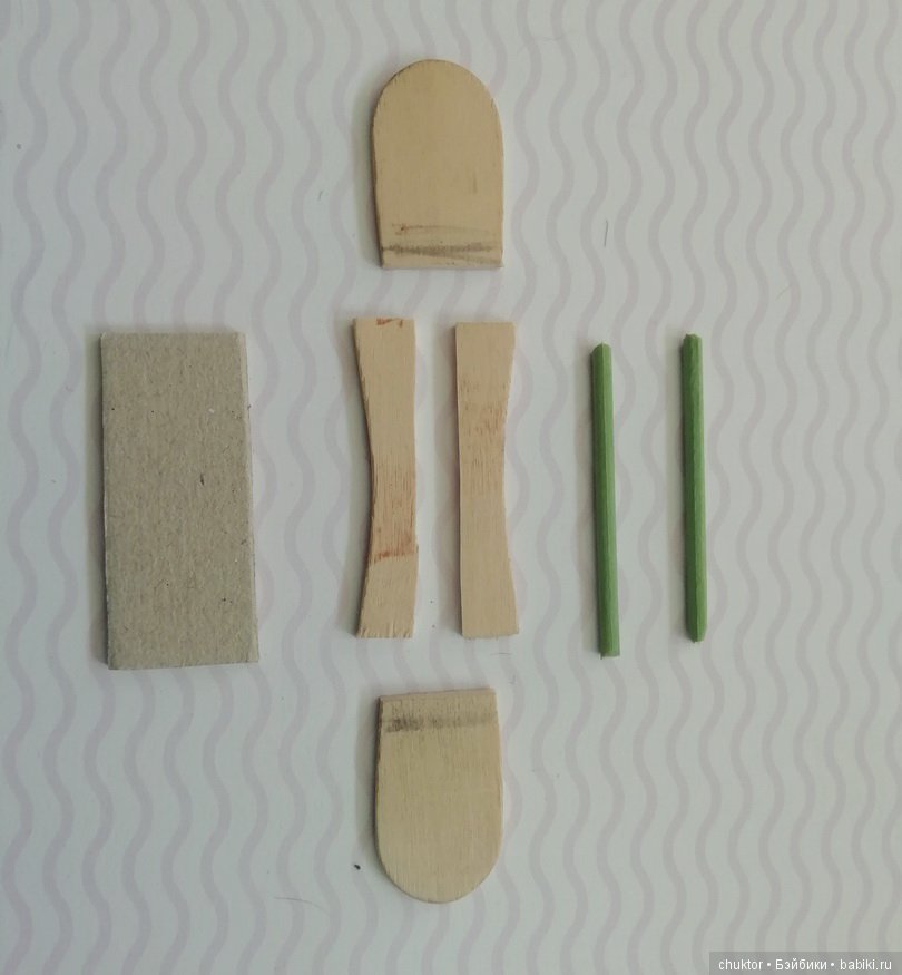 Подставка или полочка — Кукольная миниатюра своими руками: еда (фото 3)