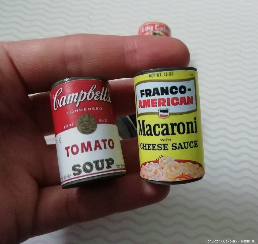 Консервный завод — Кукольная миниатюра своими руками: еда (фото 3)