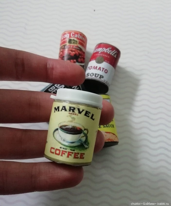 Консервный завод — Кукольная миниатюра своими руками: еда (фото 4)