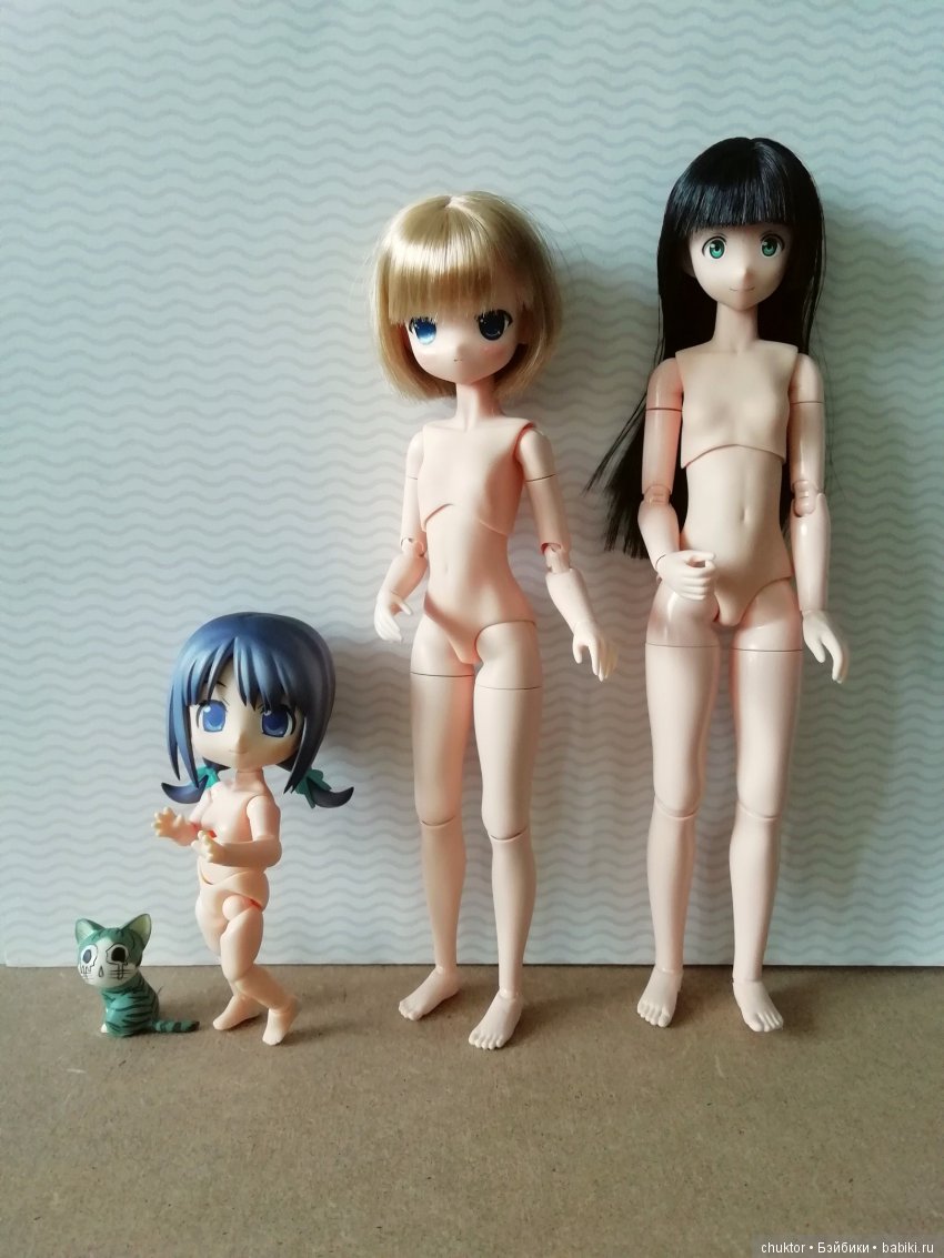 Obitsu22 VS obitsu24 — Куклы и тела Obitsu (Обитсу): 1/6 (фото 8)