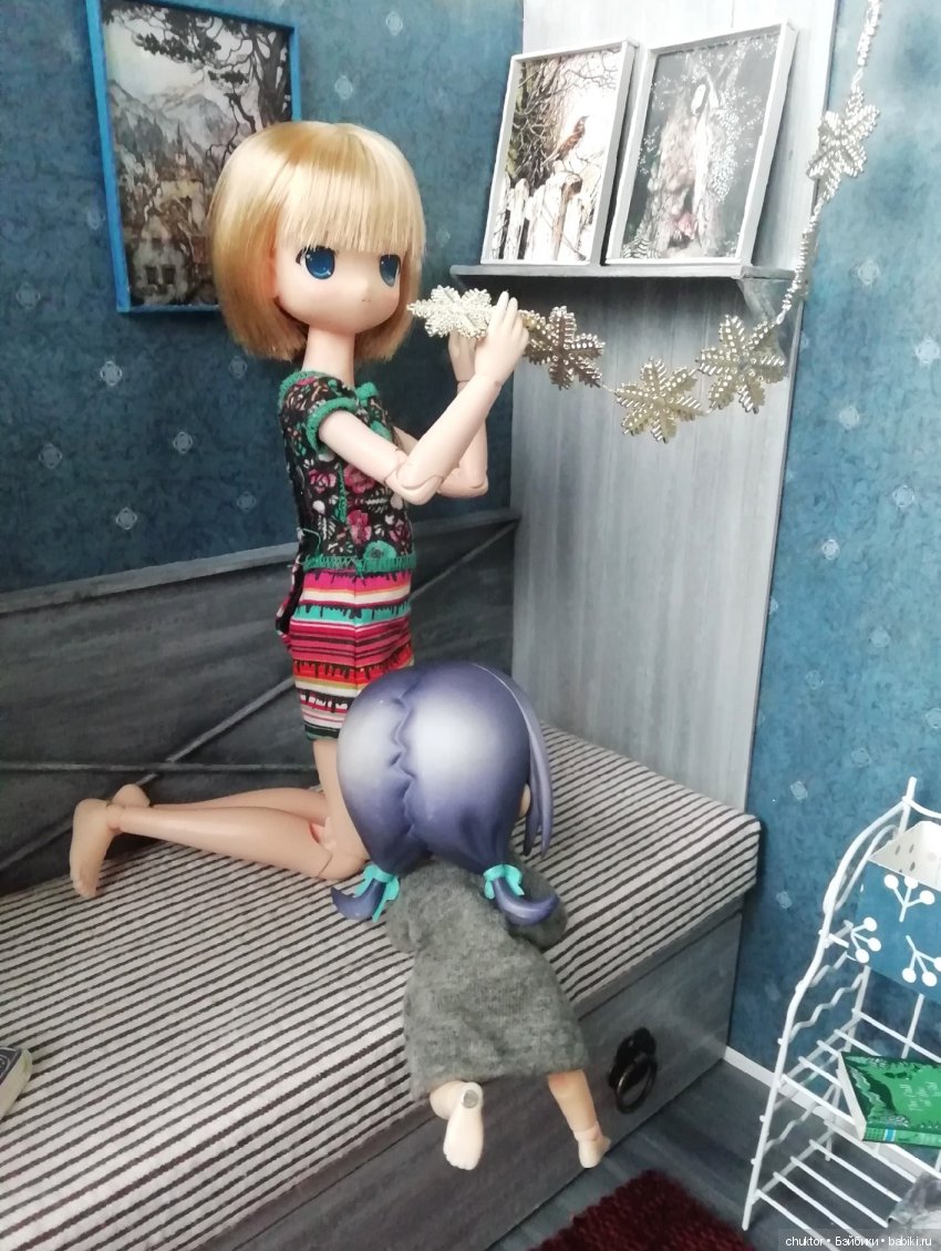 Цвет настроения - 1/6 — Румбоксы и кукольная миниатюра: фото