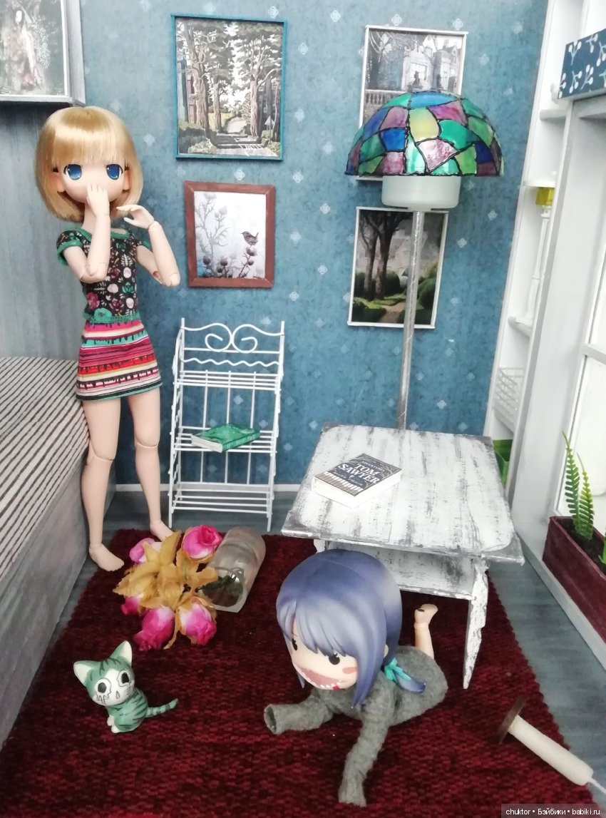 Цвет настроения - 1/6 — Румбоксы и кукольная миниатюра: фото