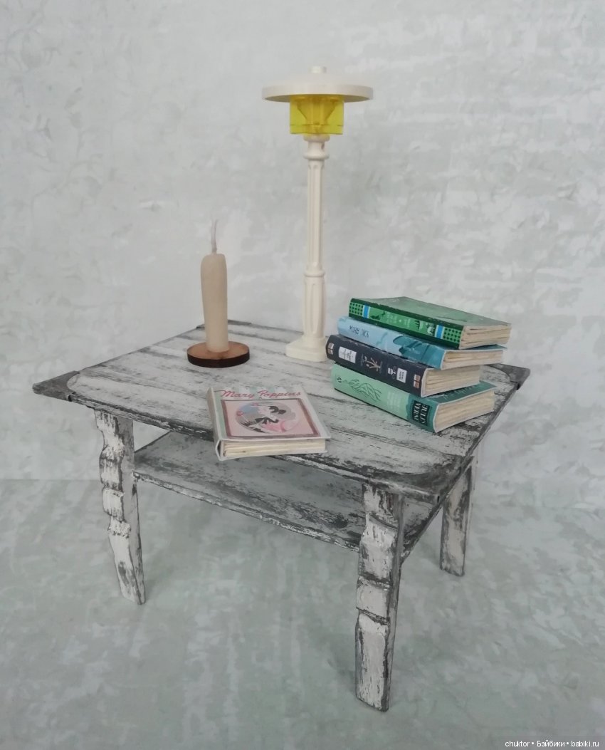 Бюджетный стол — Румбоксы и кукольные интерьеры: фото (фото 3)
