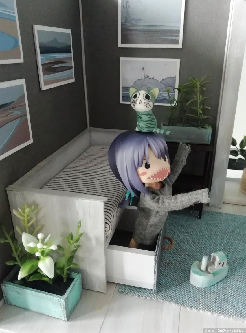 Море внутри | Бэйбики Море внутри — Румбоксы и кукольные интерьеры: фото