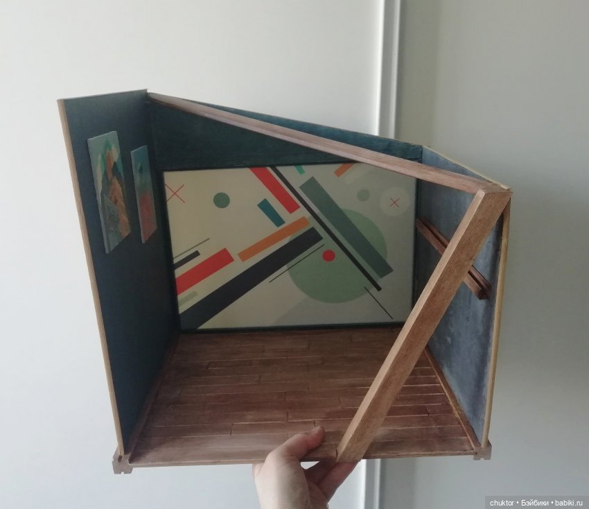 Абстрактный румбокс — Румбоксы и кукольные интерьеры: фото (фото 4)