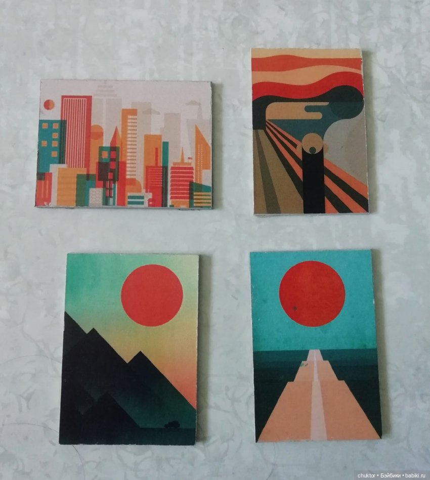 Абстрактный румбокс — Румбоксы и кукольные интерьеры: фото