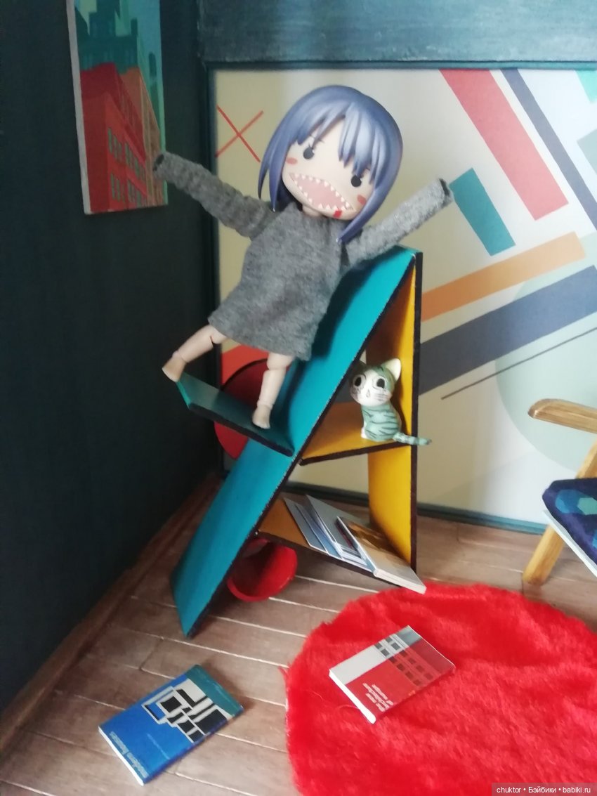 Абстрактный румбокс — Румбоксы и кукольные интерьеры: фото