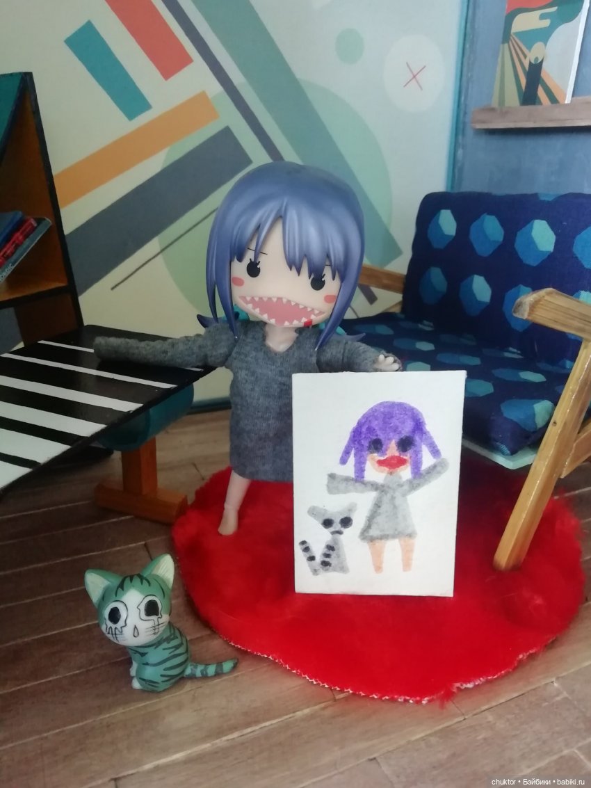 Абстрактный румбокс — Румбоксы и кукольные интерьеры: фото