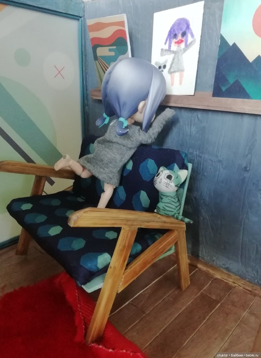 Абстрактный румбокс — Румбоксы и кукольные интерьеры: фото