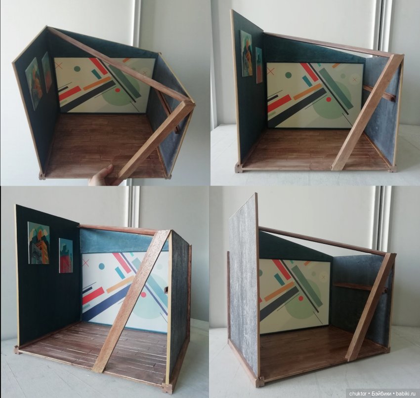 Абстрактный румбокс — Румбоксы и кукольные интерьеры: фото (фото 5)