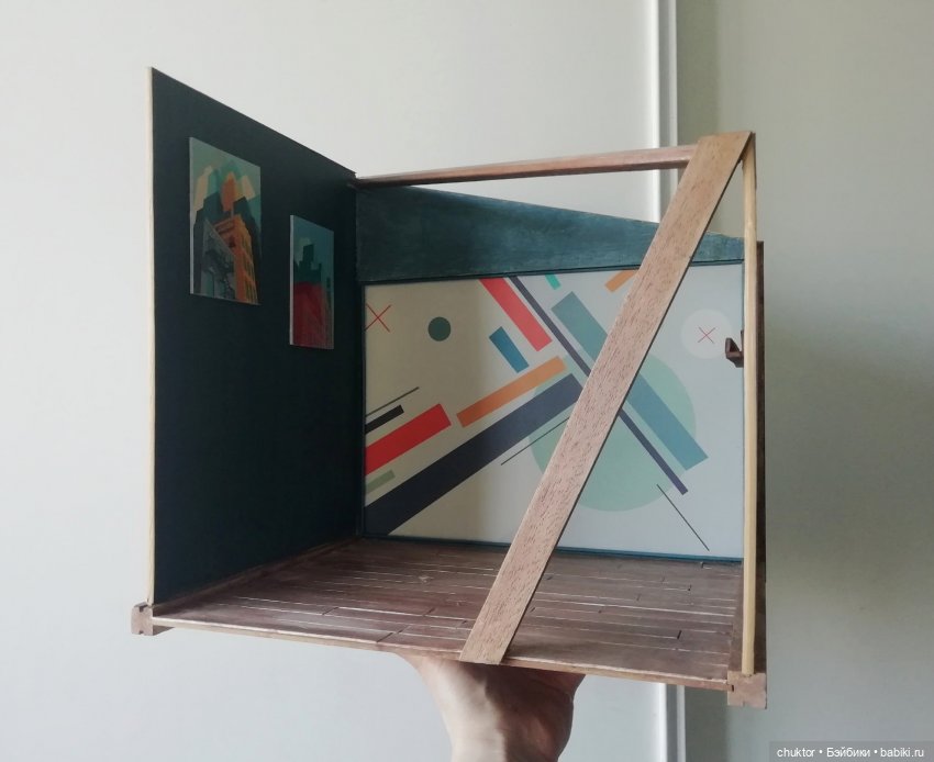 Абстрактный румбокс — Румбоксы и кукольные интерьеры: фото