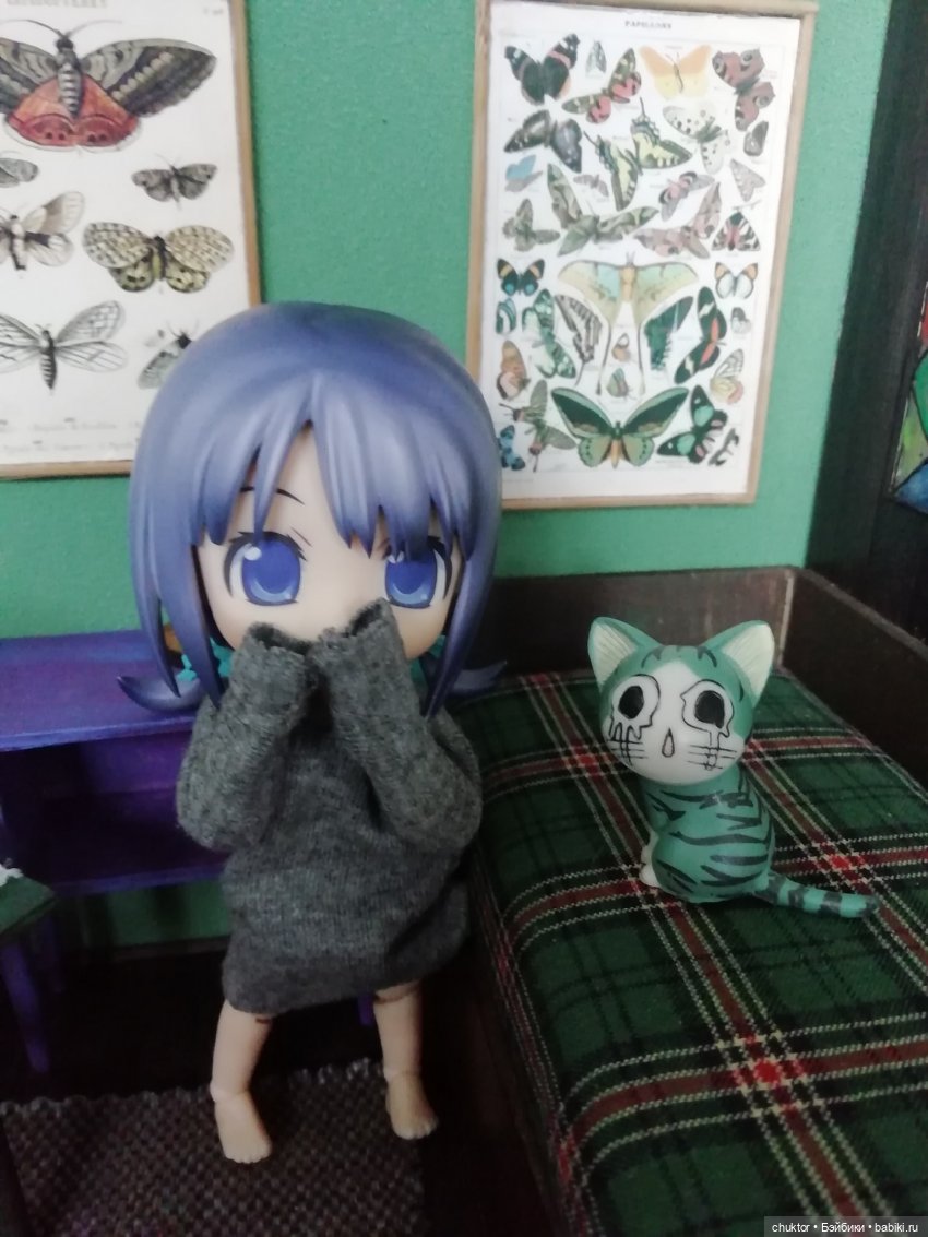 Прекрасная зелёная — Румбоксы и кукольные интерьеры: фото