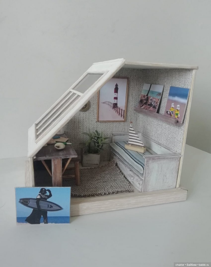 Белый карлик — Румбоксы и кукольные интерьеры: фото (фото 4)