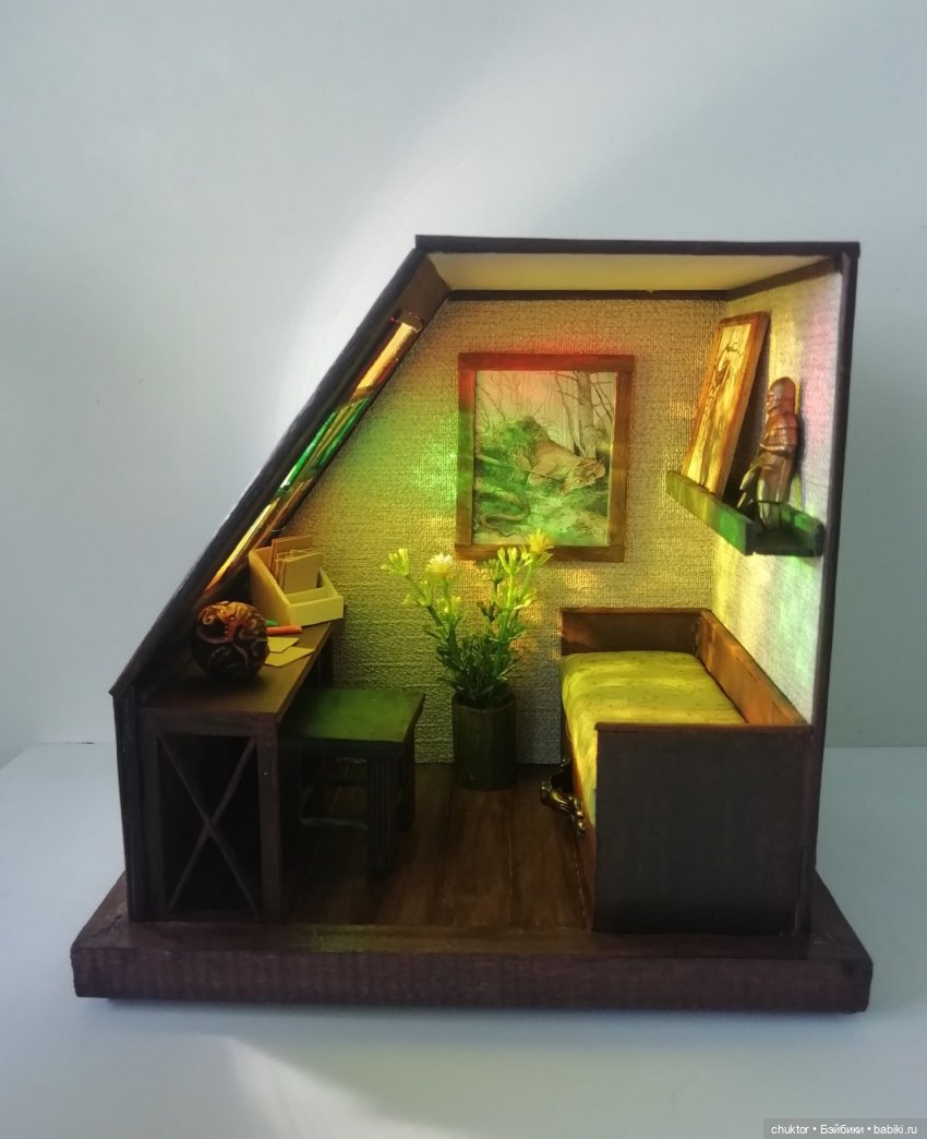 Домик для дракона — Румбоксы и кукольные интерьеры: фото (фото 9)