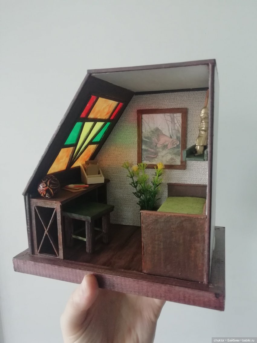 Домик для дракона — Румбоксы и кукольные интерьеры: фото (фото 5)