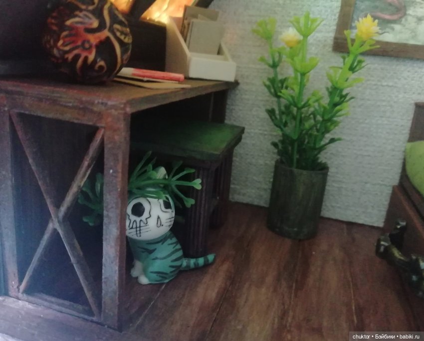 Домик для дракона — Румбоксы и кукольные интерьеры: фото
