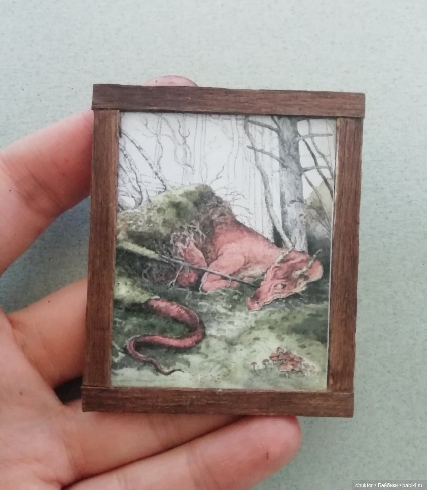 Домик для дракона — Румбоксы и кукольные интерьеры: фото (фото 2)