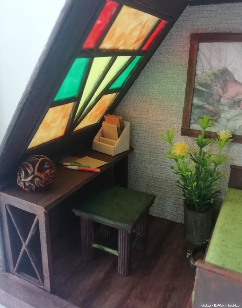 Домик для дракона — Румбоксы и кукольные интерьеры: фото