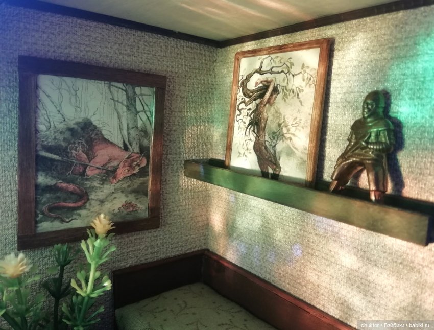 Домик для дракона — Румбоксы и кукольные интерьеры: фото