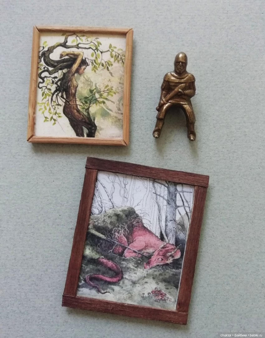 Домик для дракона — Румбоксы и кукольные интерьеры: фото (фото 4)