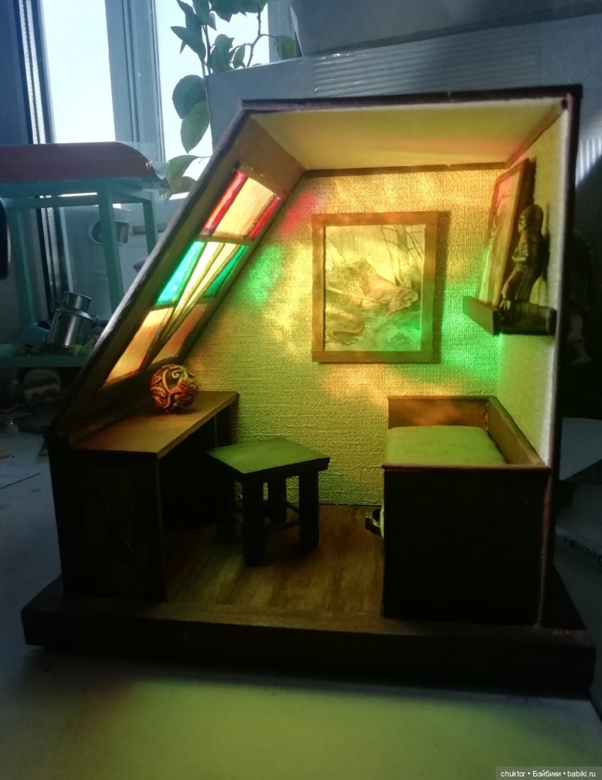 Домик для дракона — Румбоксы и кукольные интерьеры: фото
