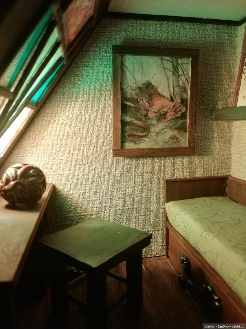 Домик для дракона — Румбоксы и кукольные интерьеры: фото